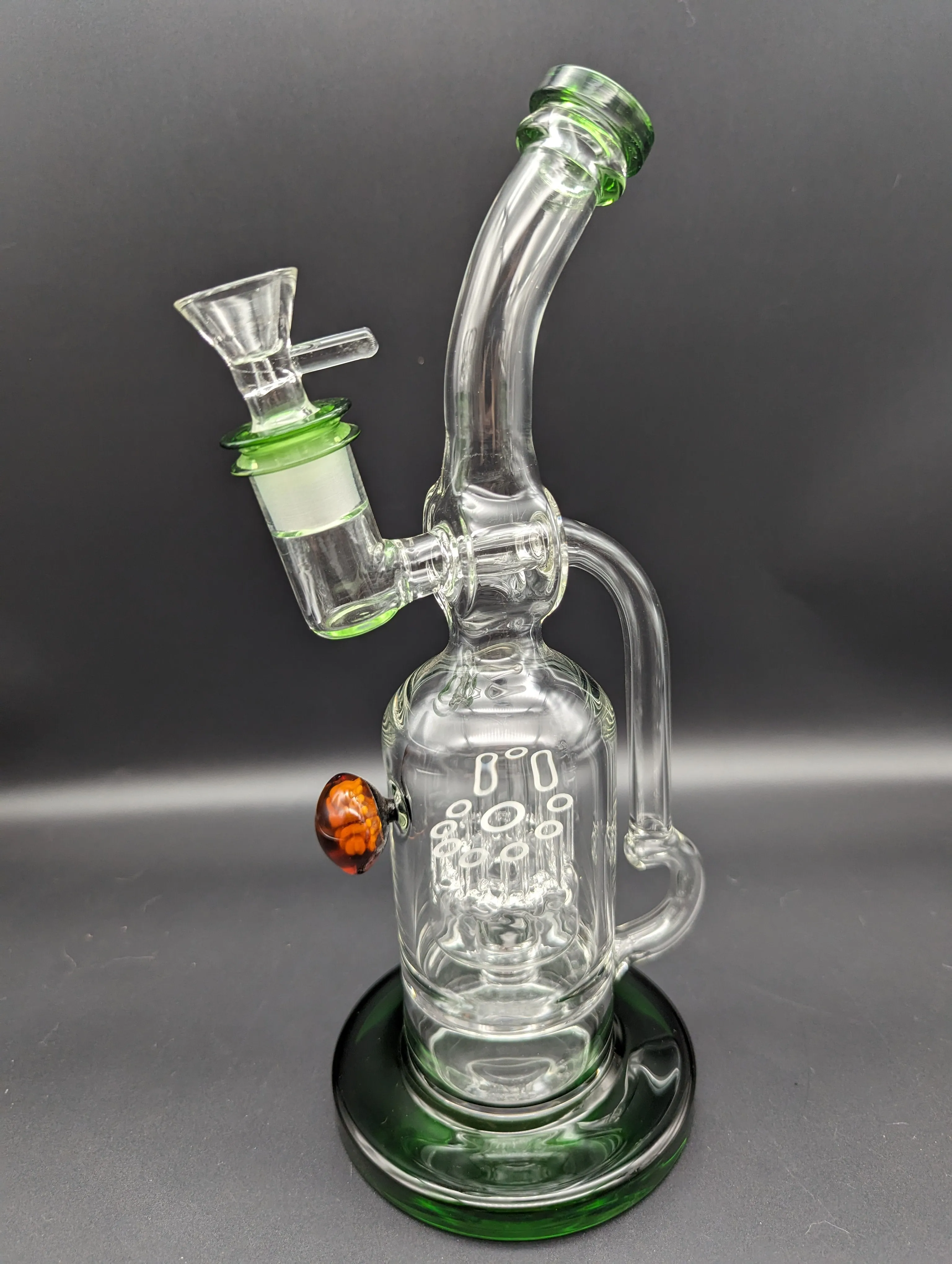 11 Inverse 11 Arm Tree Perc Water Pipe