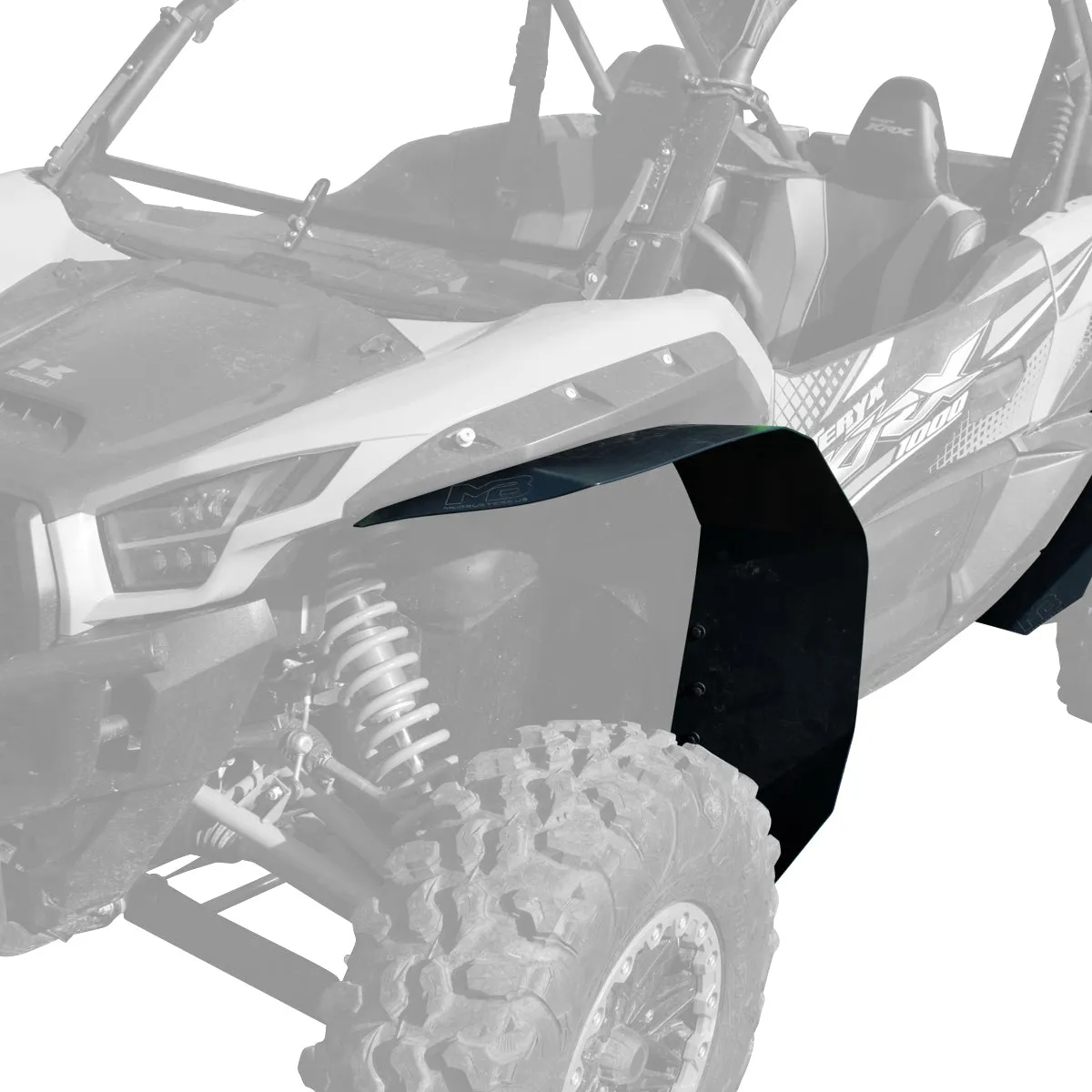 2020-2025 Kawasaki Teryx KRX 1000 2 Seat Super Max Coverage Wide Fender Flares