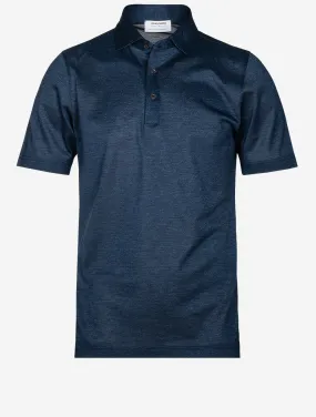 3 button Polo Shirt Dark Blue