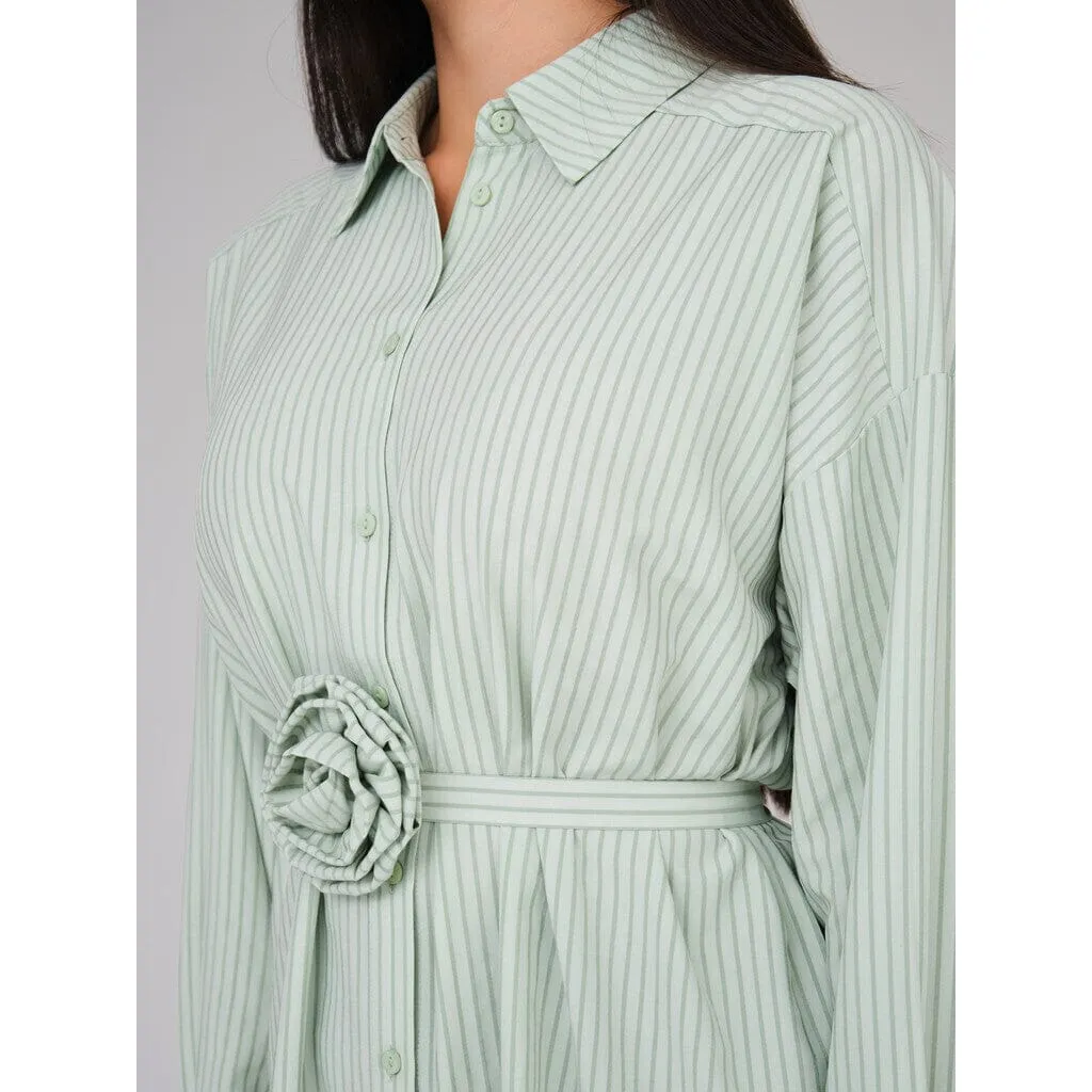 A-VIEW - Sonny Rose Shirt - 011 Mint