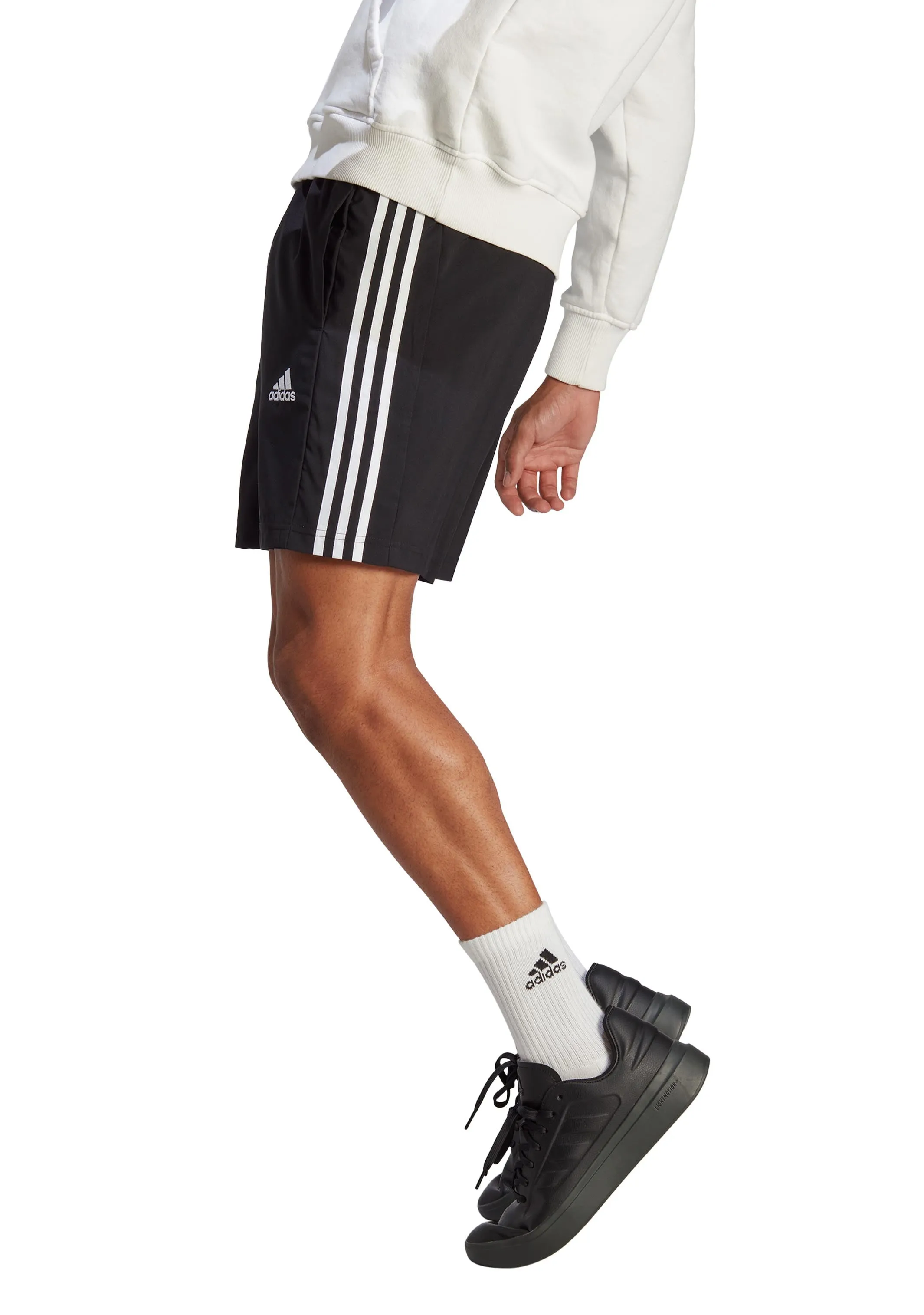 Adidas Mens 3 Stripes Chelsea Shorts <br> IC1484