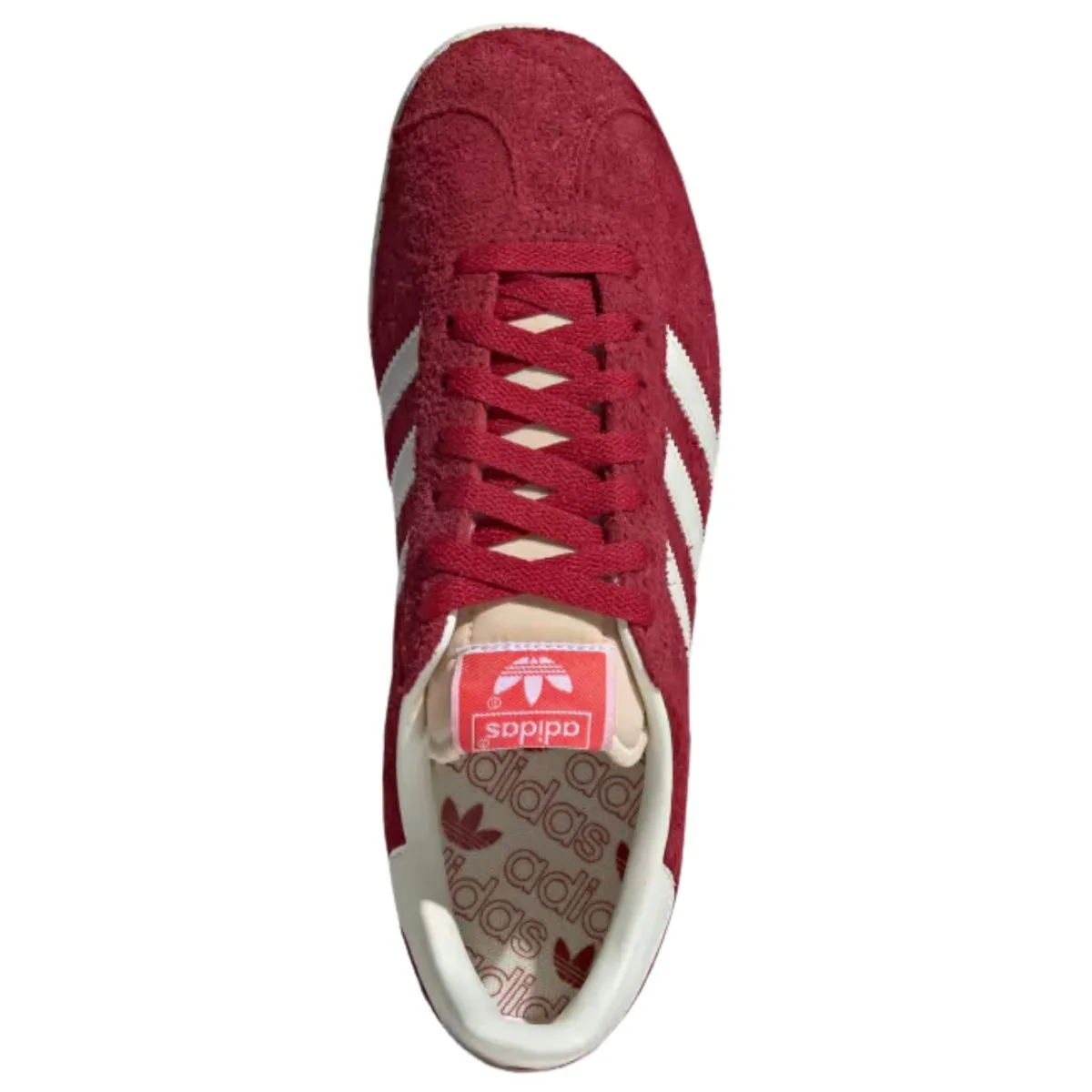 Adidas Men's Gazelle Team Victory Red/Off White/Cream White