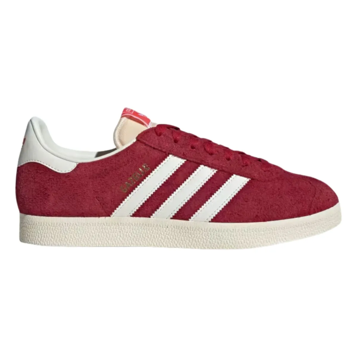 Adidas Men's Gazelle Team Victory Red/Off White/Cream White