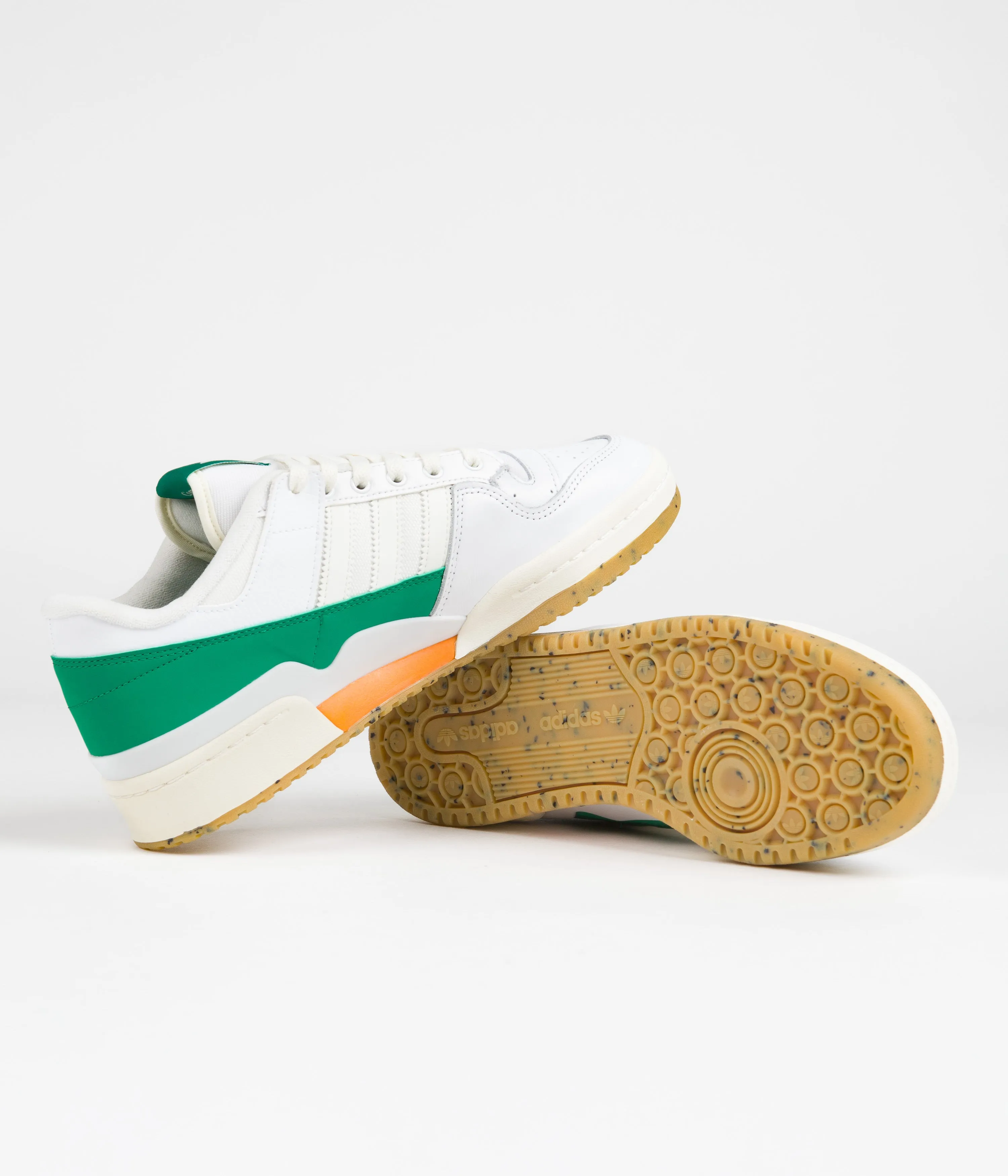 Adidas x Atlas Forum ADV Shoes - FTWR White / Off White / Court Green