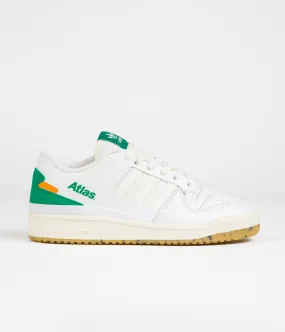 Adidas x Atlas Forum ADV Shoes - FTWR White / Off White / Court Green