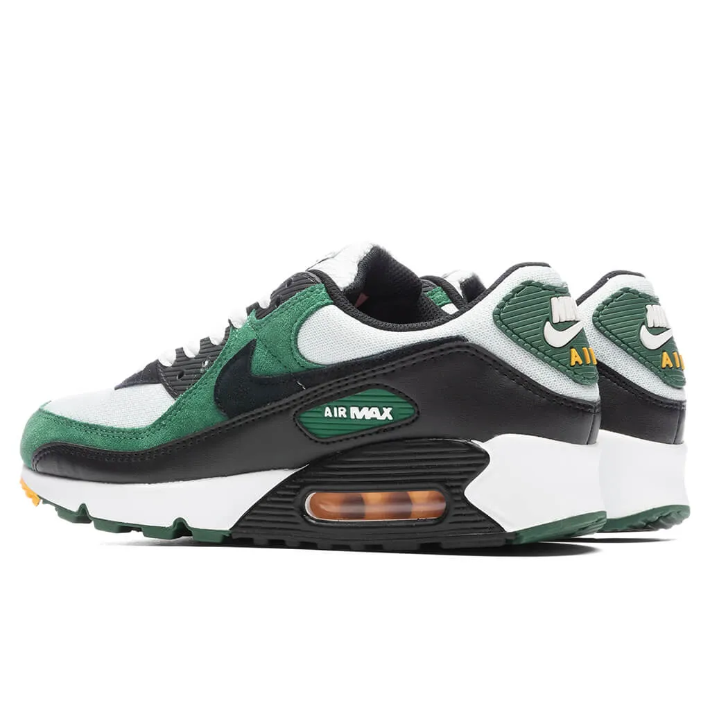 Air Max 90 - Pure Platinum/Black/Gorge Green