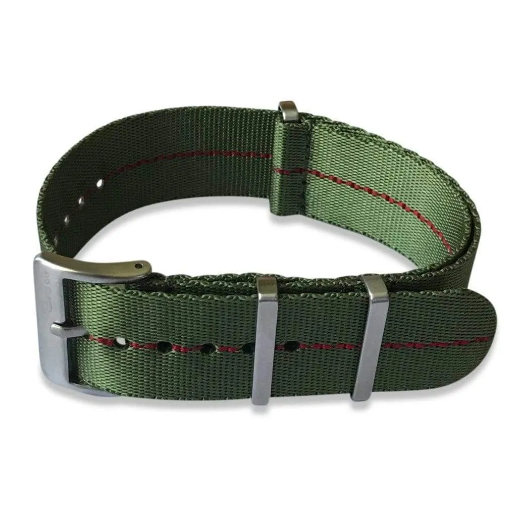 AlphaShark Slim - Green/Red Stripe JV