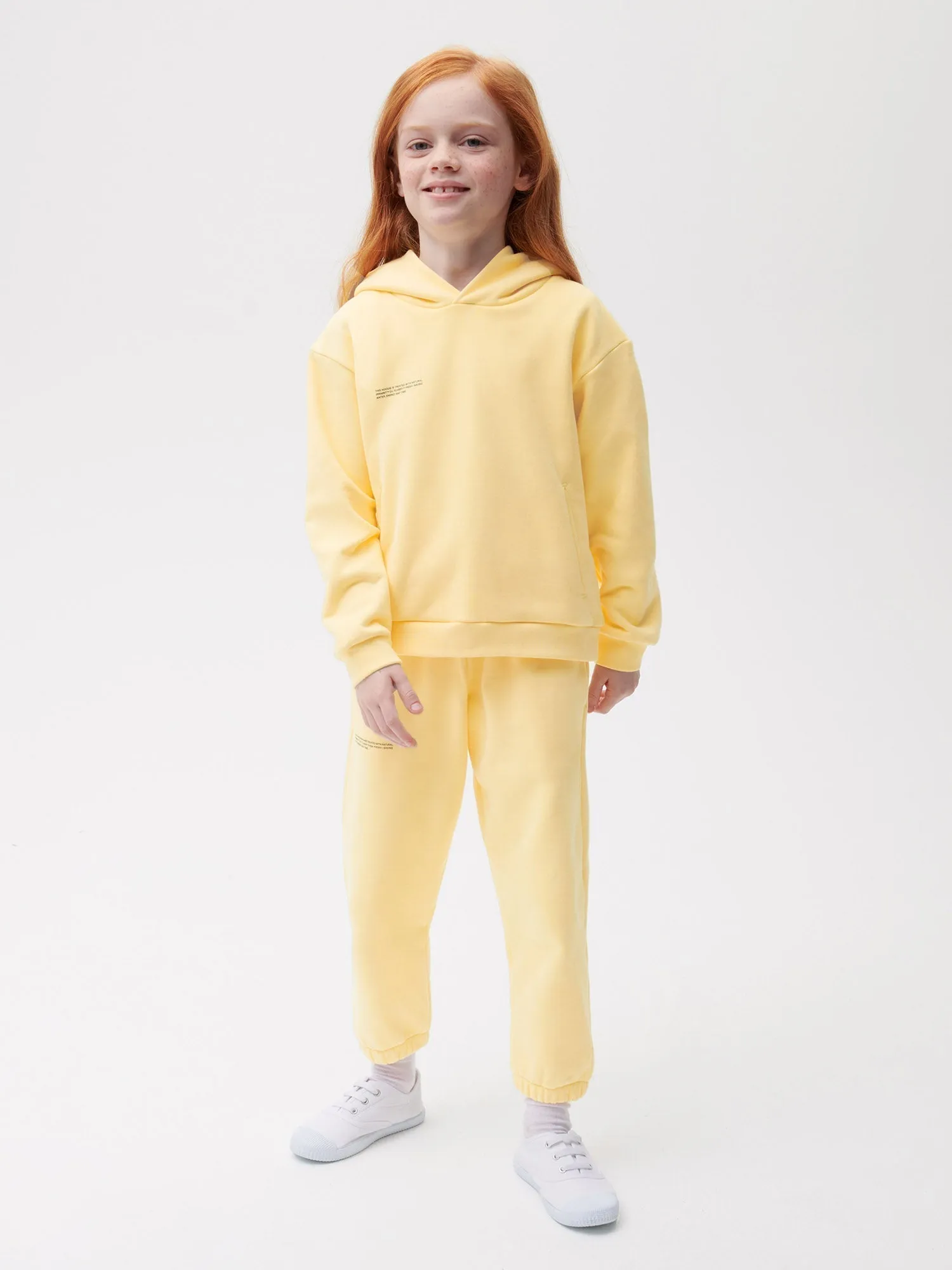 Archive Kids' 365 Midweight Hoodie—buttercup yellow