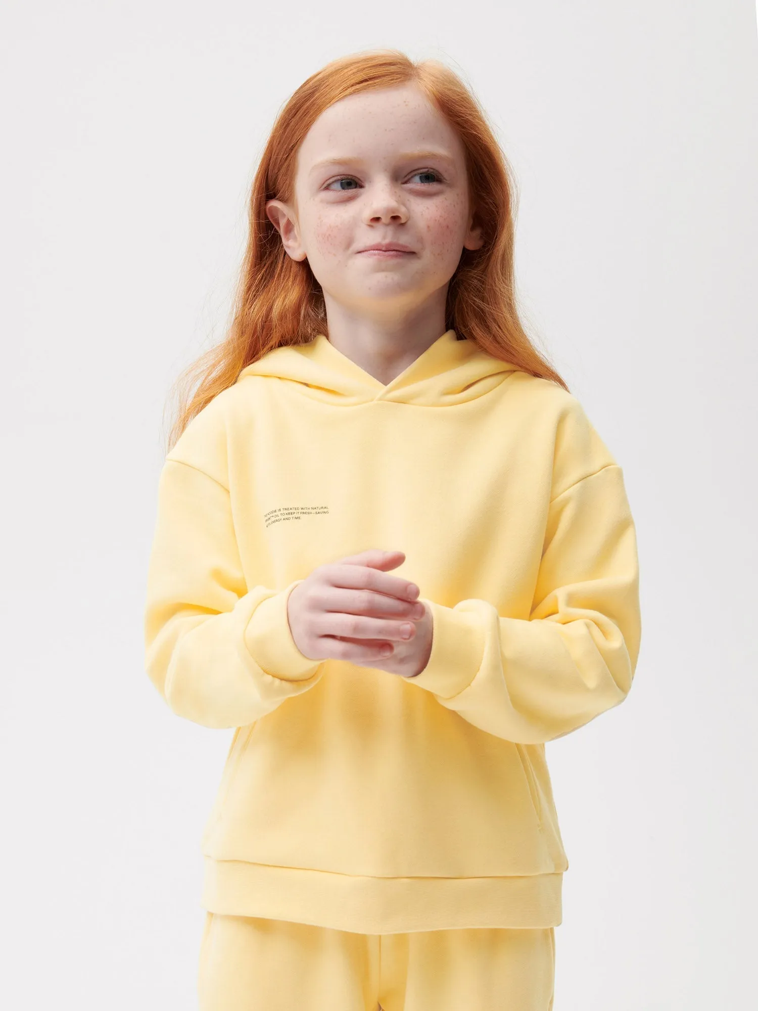 Archive Kids' 365 Midweight Hoodie—buttercup yellow