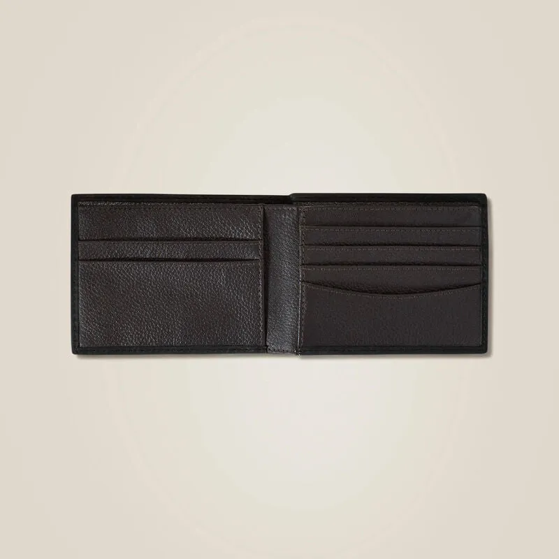 Ariat Mens Mexico Logo Bifold Wallet Style 10051118