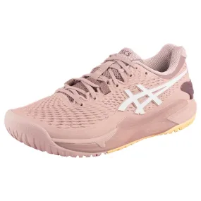 Asics Women's Gel-Resolution 9 - D Width - Watershed Rose/White