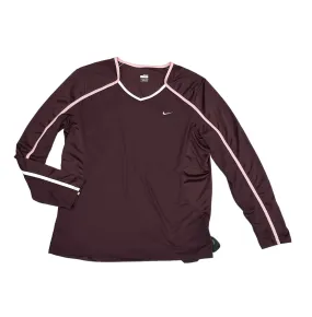 Athletic Top Long Sleeve Crewneck By Nike Apparel  Size: Xl