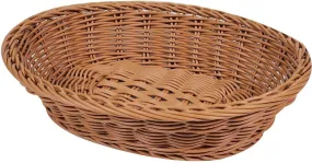 Bamboo Style Basket - Oval 10x8x2.5" - CN8902