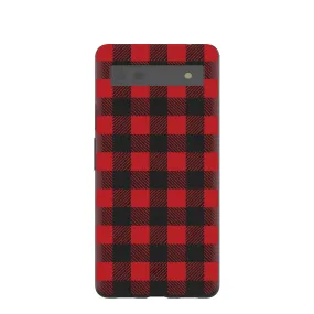 Black Flannel Google Pixel 6a Case