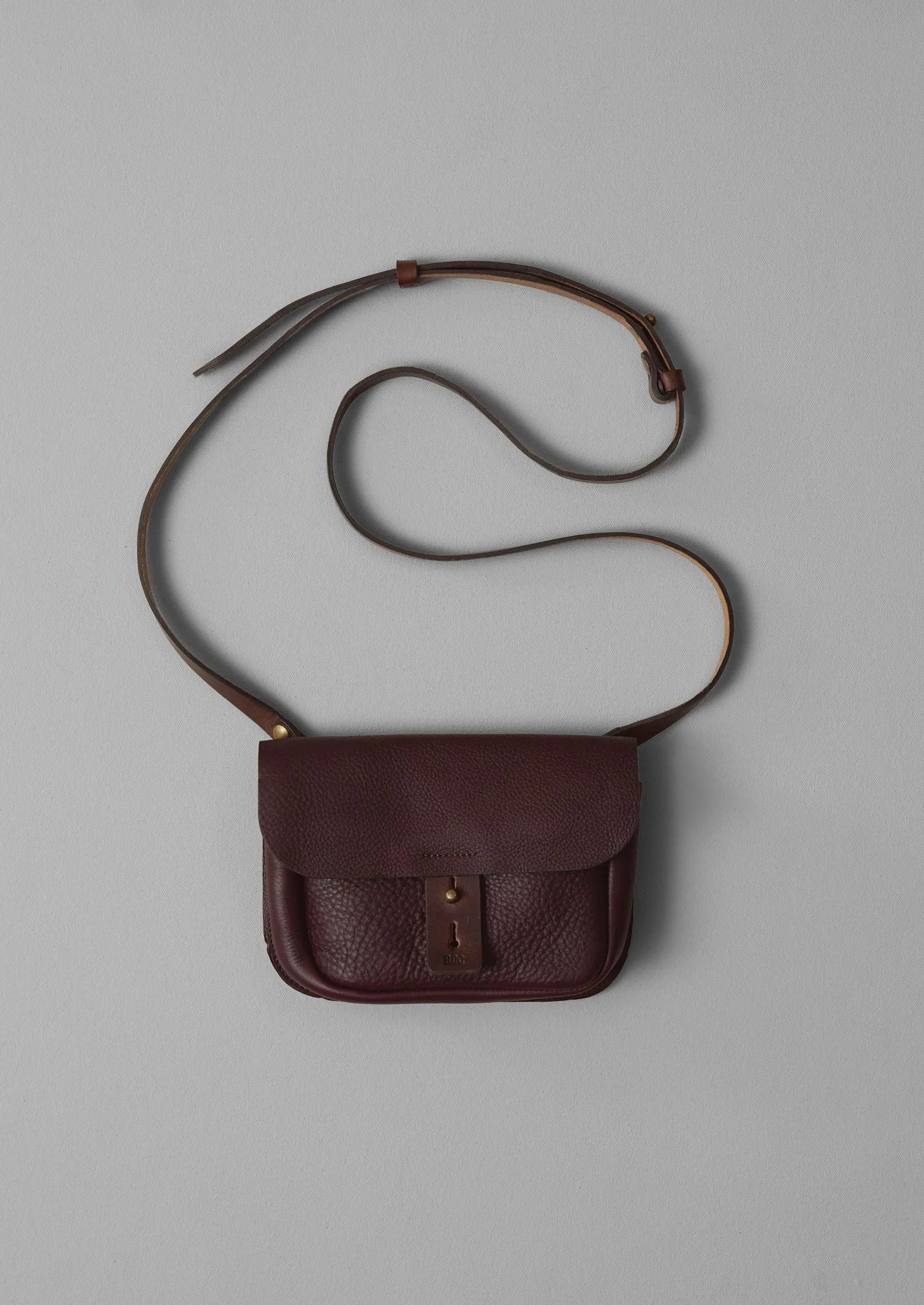 Bleu De Chauffe Mini Workwear Bag | Burgundy