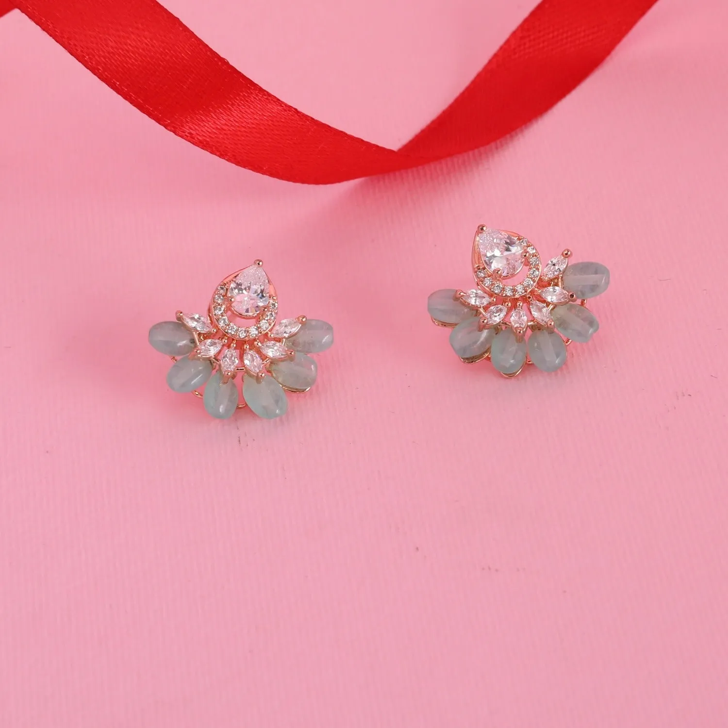 Bloom Delicate CZ Stud