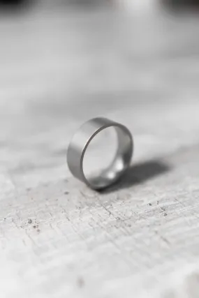 BRUSHED SINGLE RING