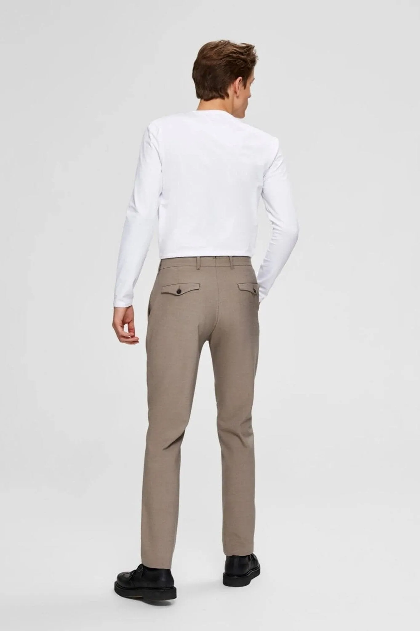 CARLO FLEX STRUC PANTS - Sand