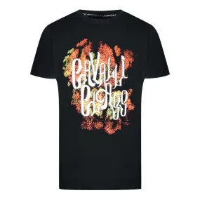 Cavalli Class Bold Logo Black T-Shirt