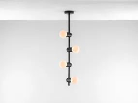 Charcoal grey angled ceiling light