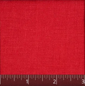 Cherry Red Medium Weight Linen - $14.00 yd.