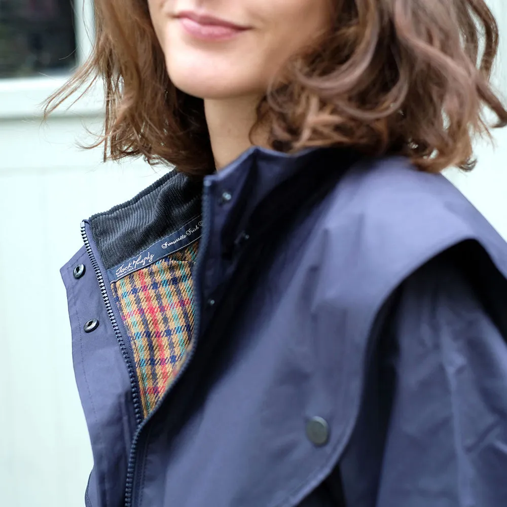 Classic Cotswold Raincoat in Navy