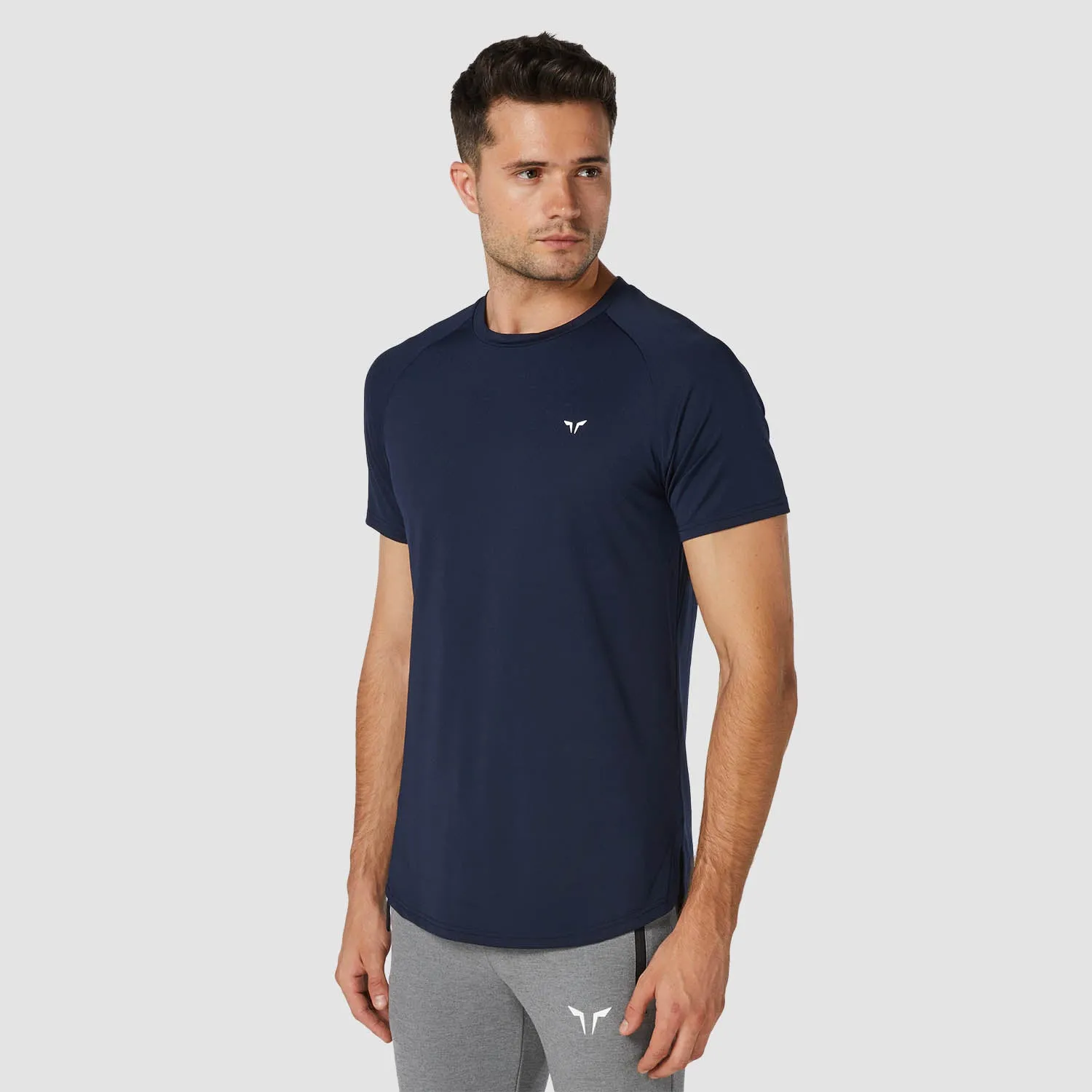 Core Mesh Tee - Navy