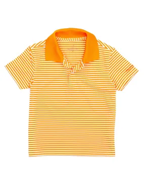 Dallas Polo | Orange Stripe