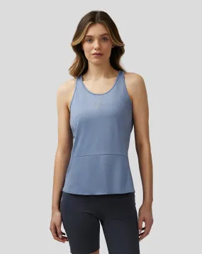 Dames Apex lichtgewicht tanktop met panelen - Blauw