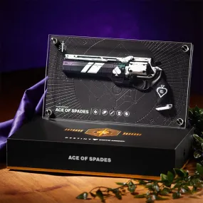 Destiny Exotic Armory Collection ‘Ace of Spades’ Replica Plaque