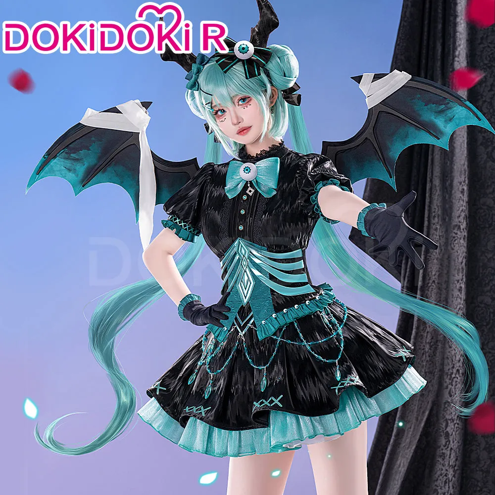 DokiDoki-R Cosplay Costume Doujin Bandage Devil  Dress Wig Halloween