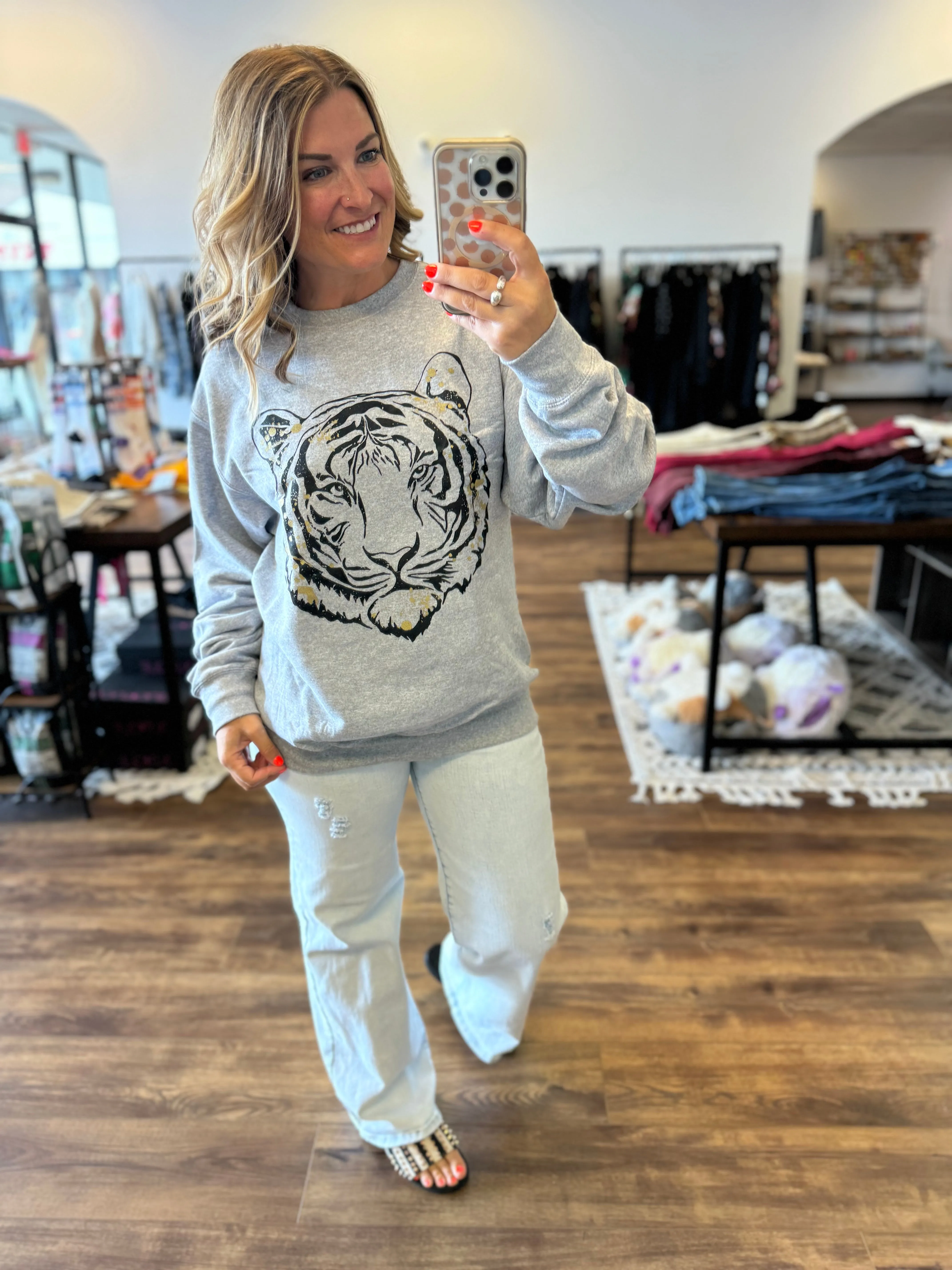 Easy Tiger Graphic Sweatshirt