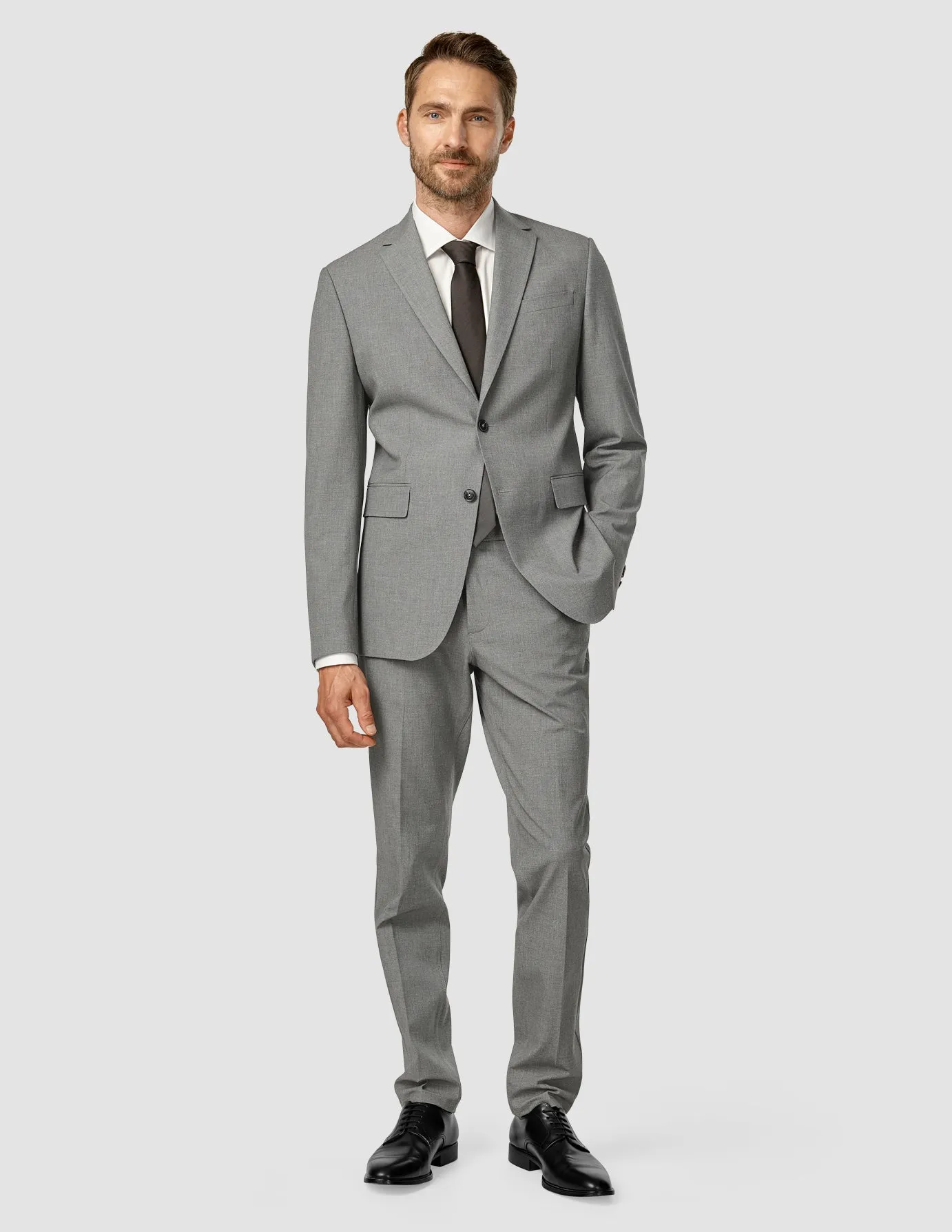 Essential Suit Dark Grey Melange