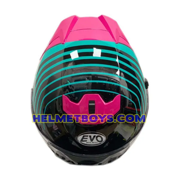 EVO RS9 Motorcycle Sunvisor Helmet RAYBURN PATROL