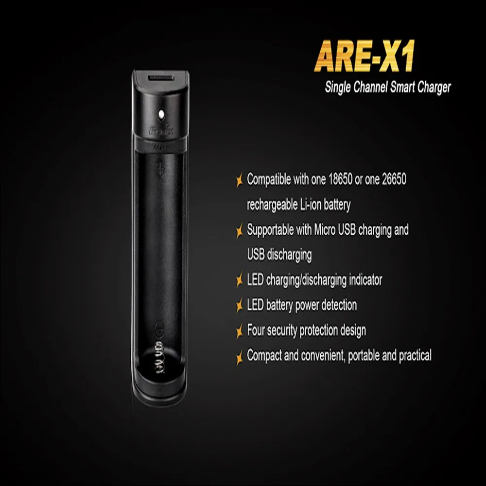 Fenix ARE-X1 Charger   ARB-L18-2600 Battery Bundle