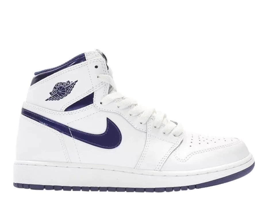 (GS) Air Jordan 1 Retro High OG 'Metallic Navy' (2016) 575441-106