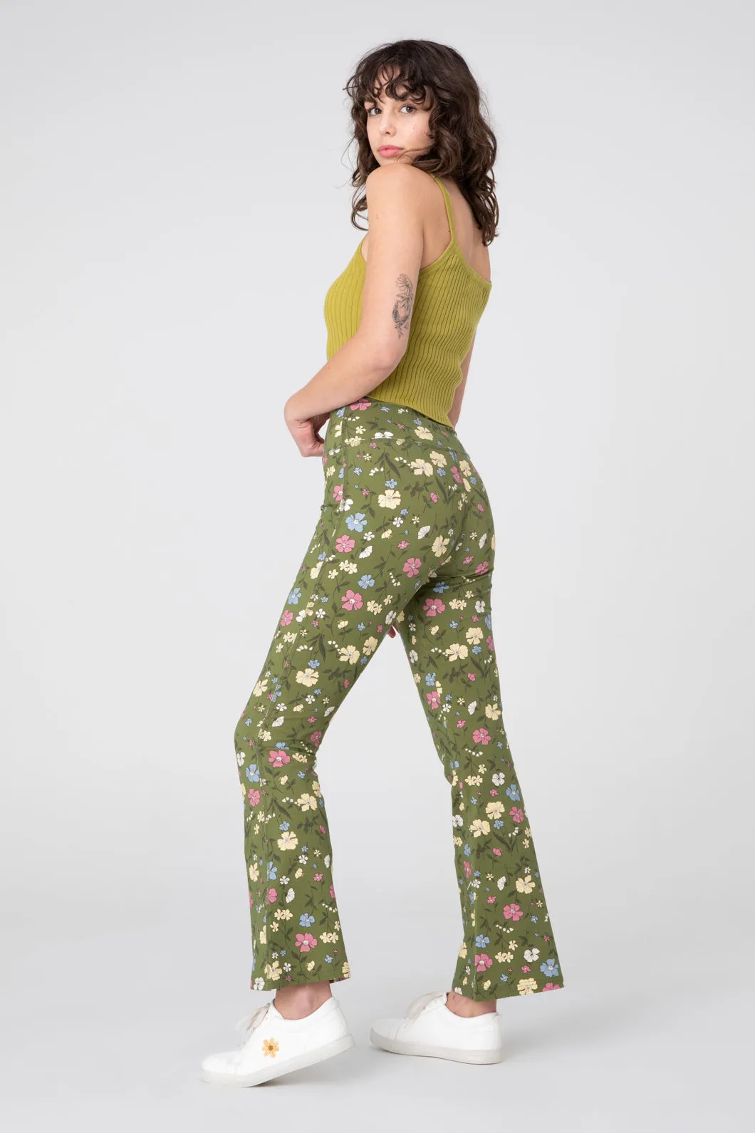 Heather Flare Pant