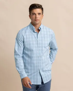 Intercoastal Primrose Plaid Long Sleeve Sport Shirt