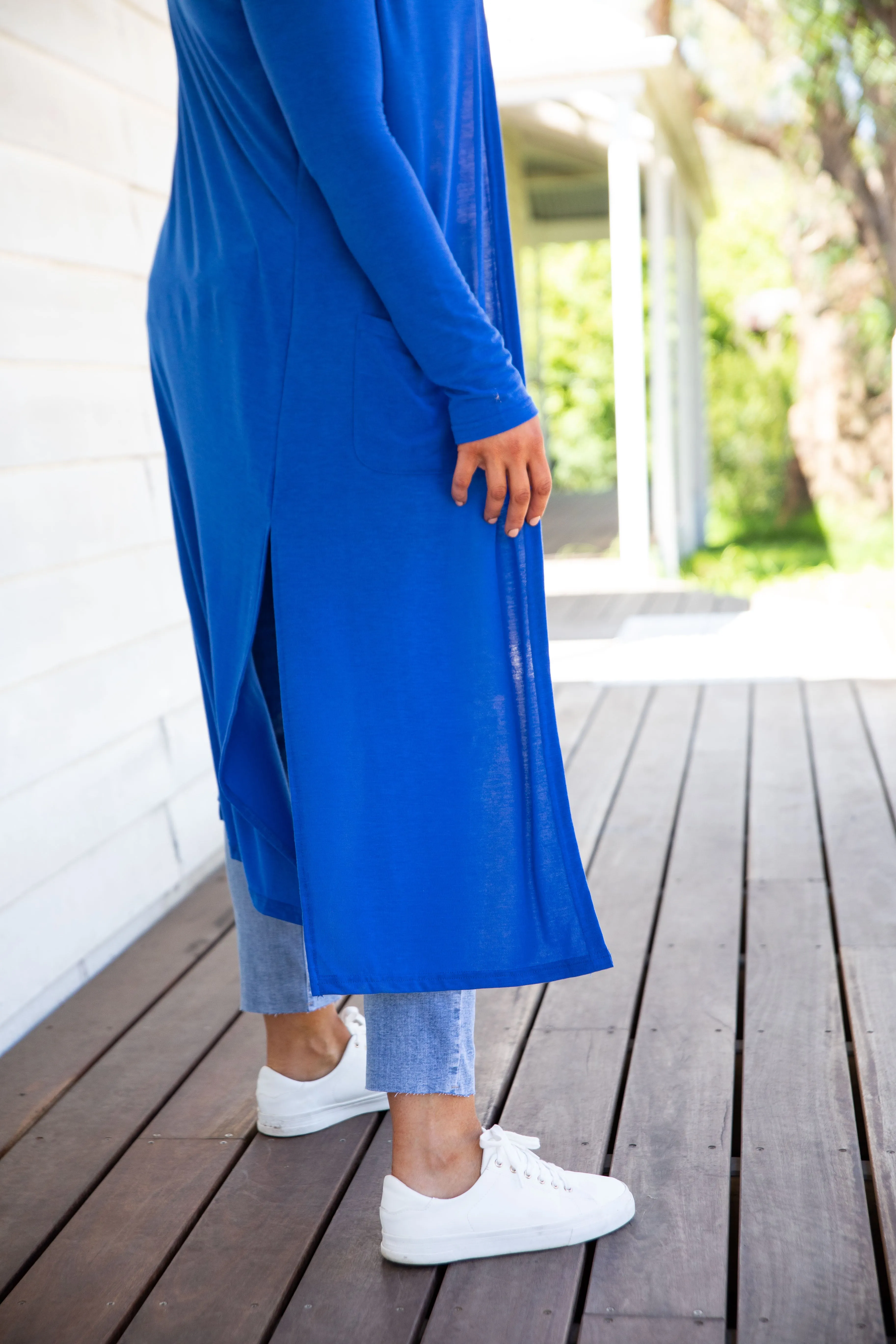 Jane Cardigan in Electric Blue