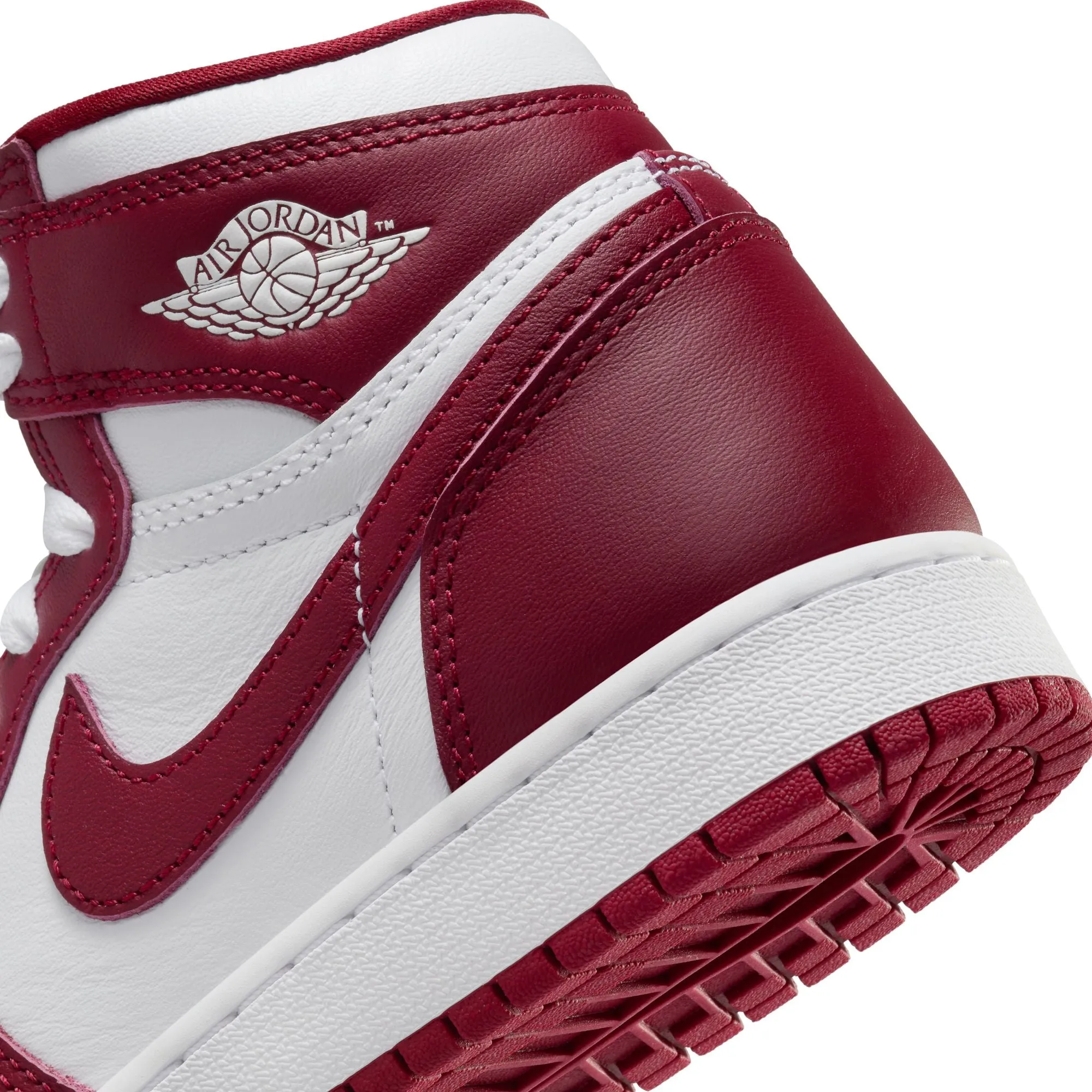 Jordan 1 Retro High OG "Artisanal Red" Grade School - Kids