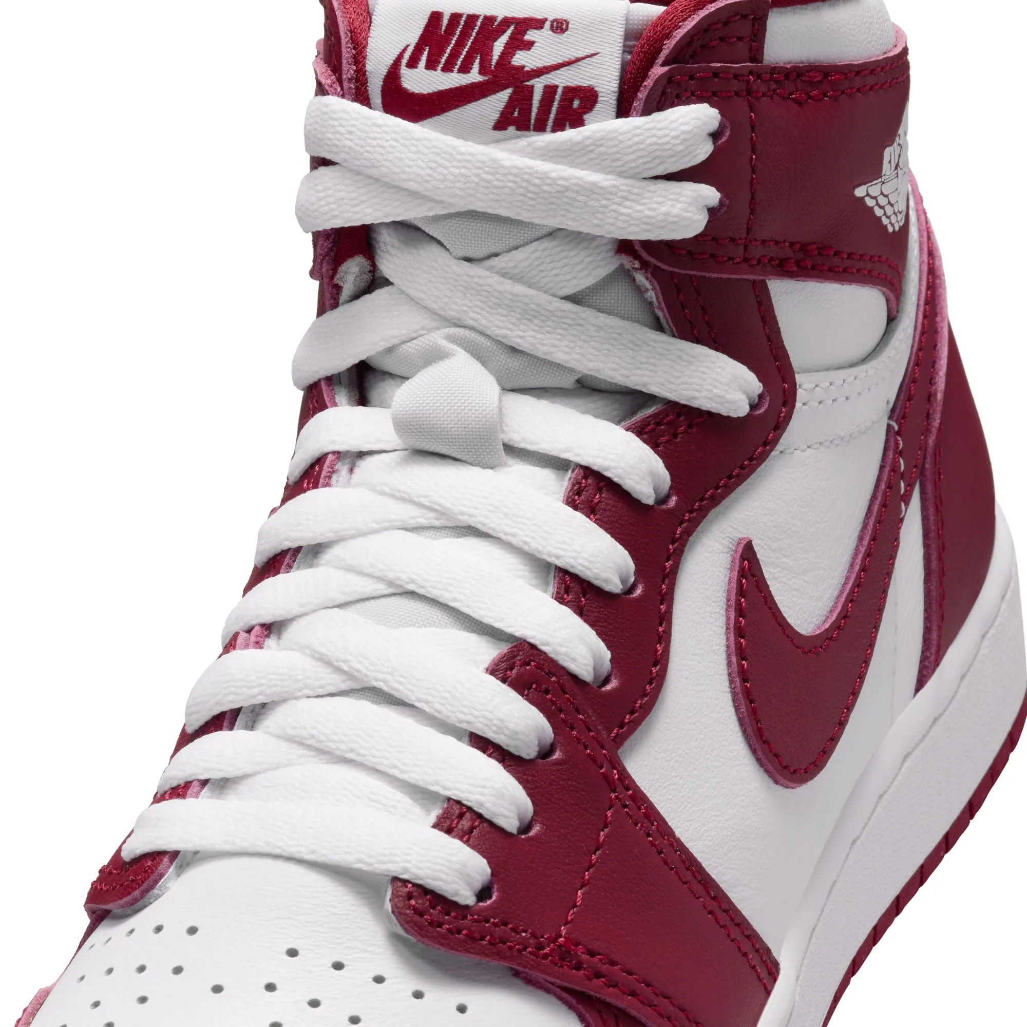 Jordan 1 Retro High OG "Artisanal Red" Grade School - Kids