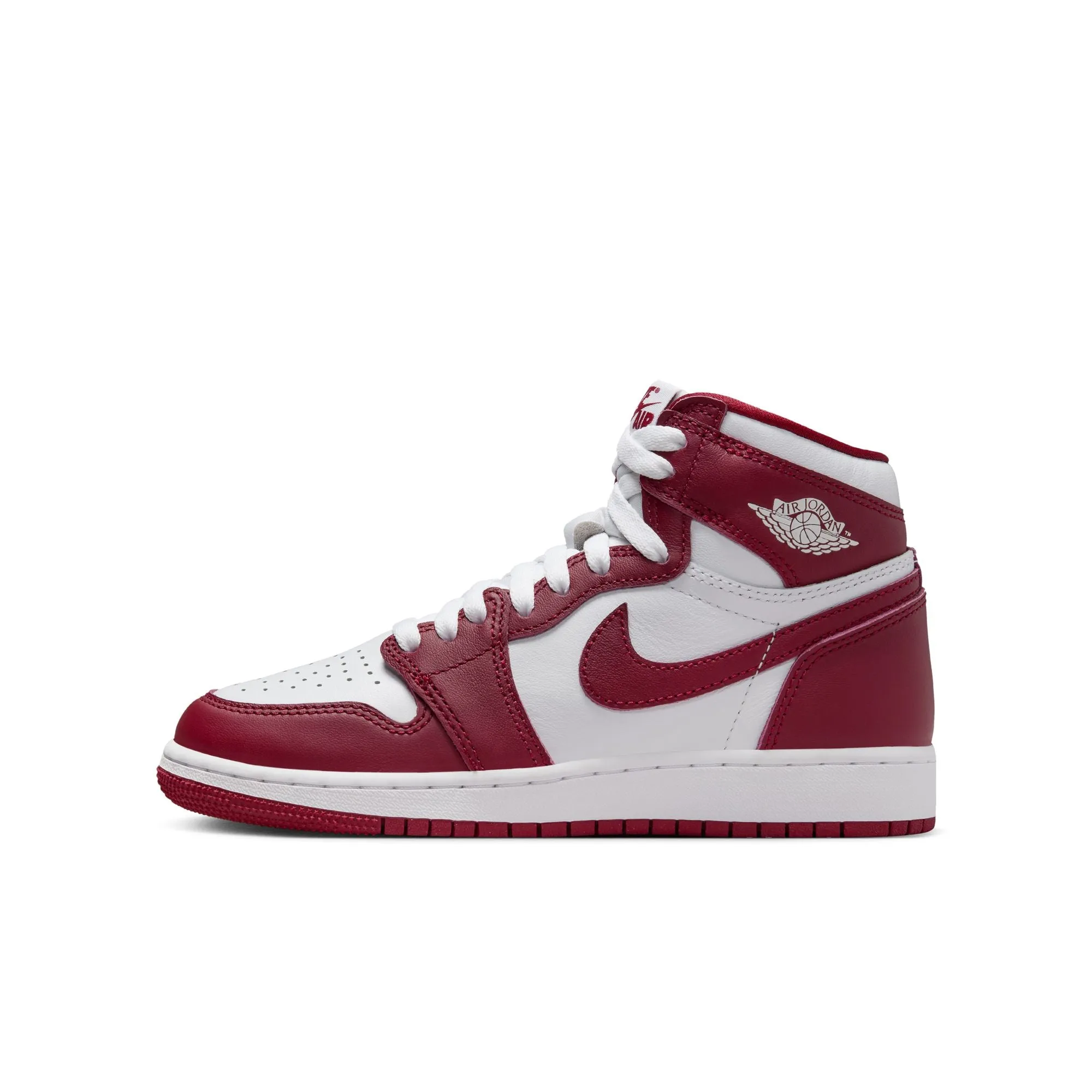 Jordan 1 Retro High OG "Artisanal Red" Grade School - Kids