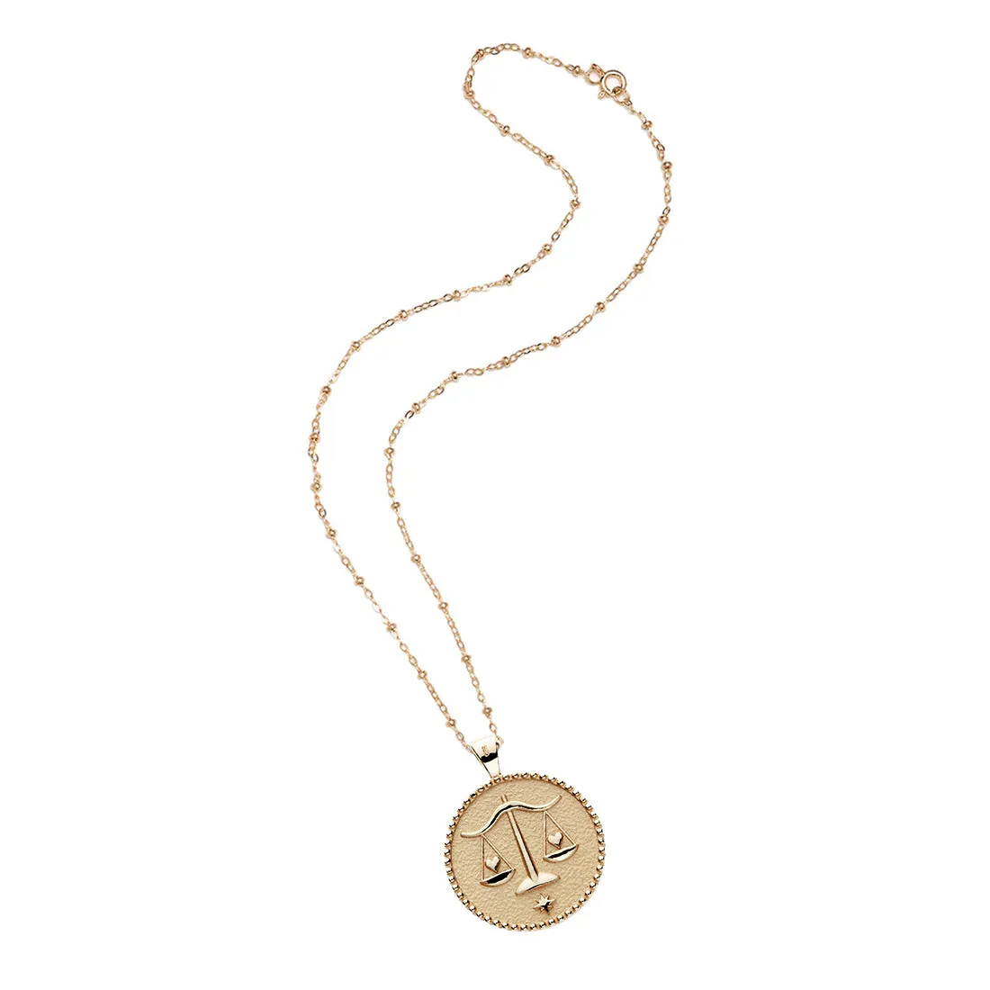 LIBRA JW Zodiac Pendant Coin - Sep 23 - Oct 22