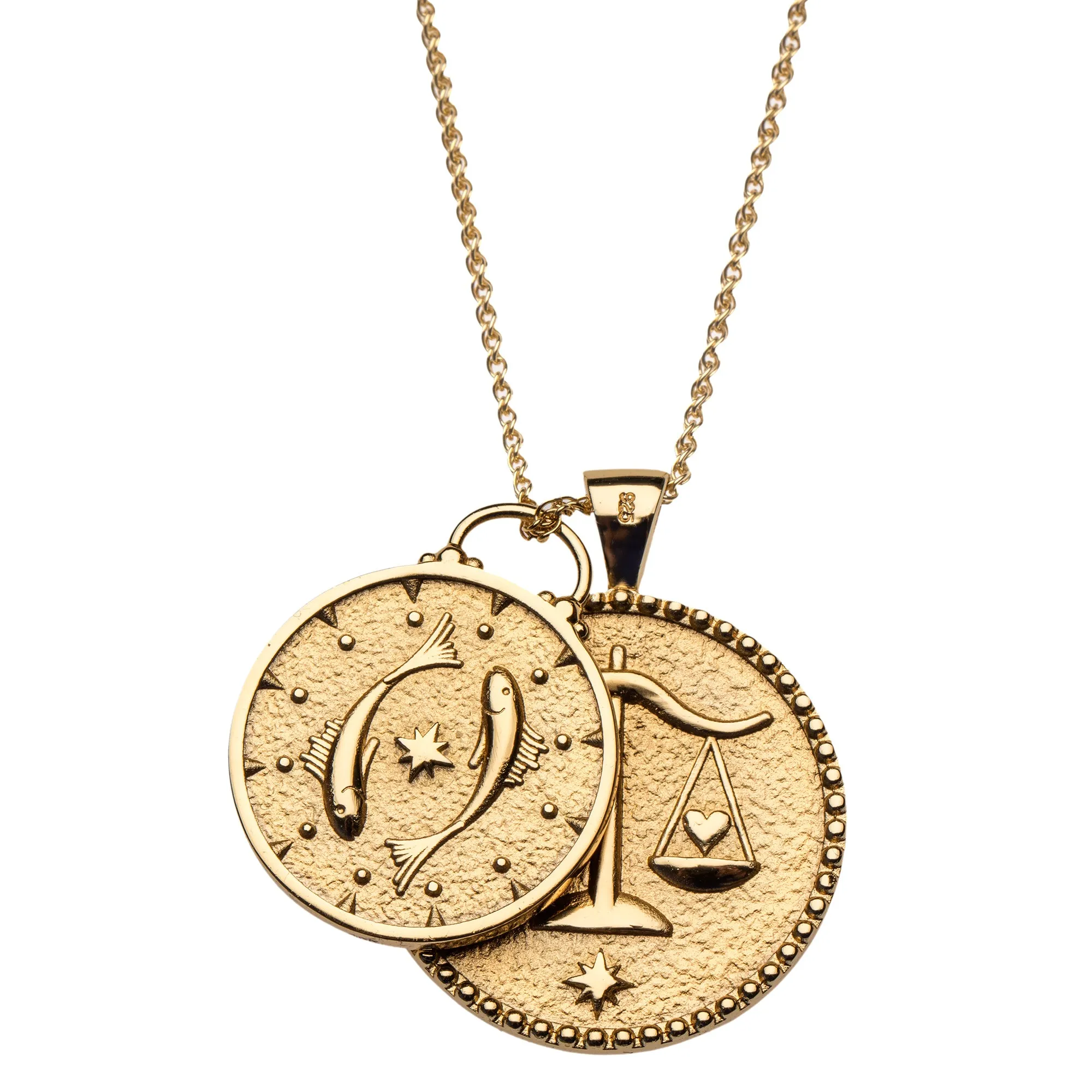 LIBRA JW Zodiac Pendant Coin - Sep 23 - Oct 22