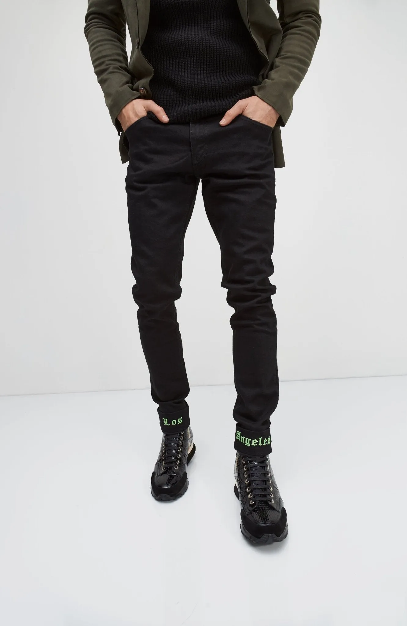 Los Angeles Lux Denim - Black Green