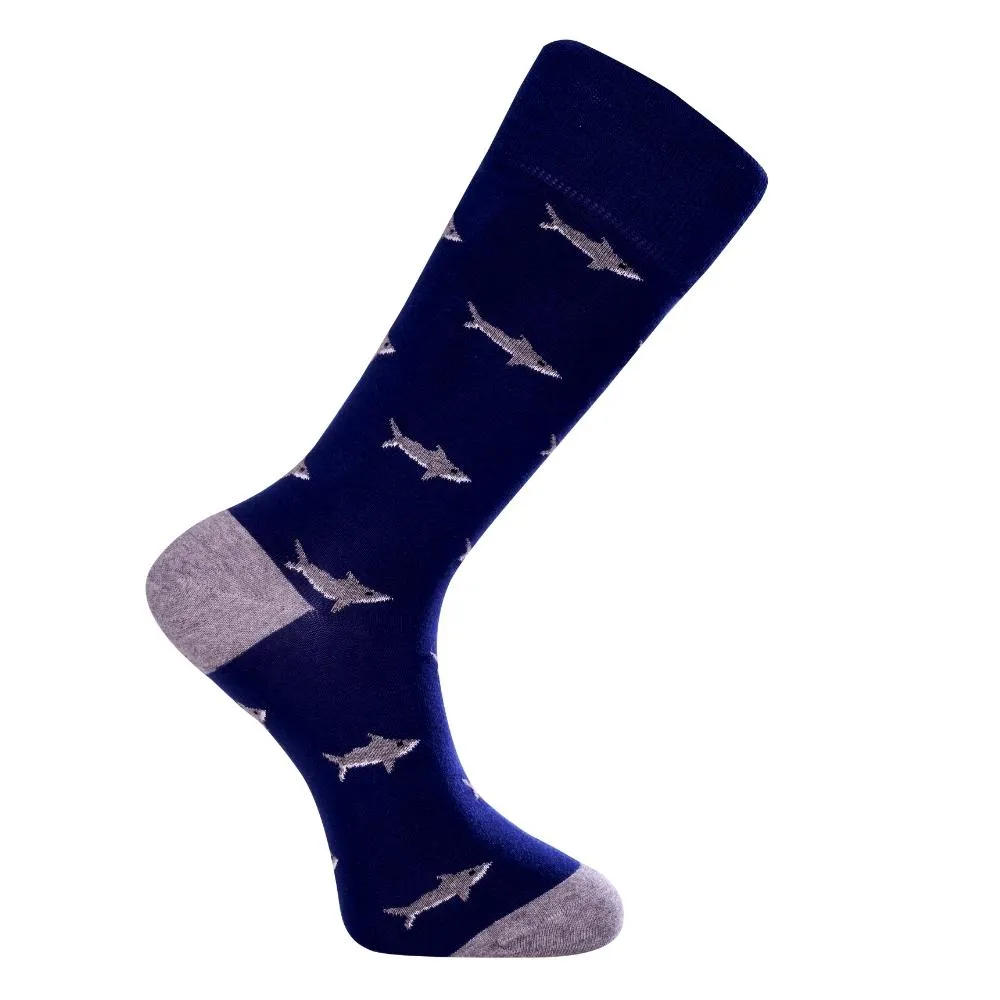 Men’s Mid-Calf Patterned Dress Socks