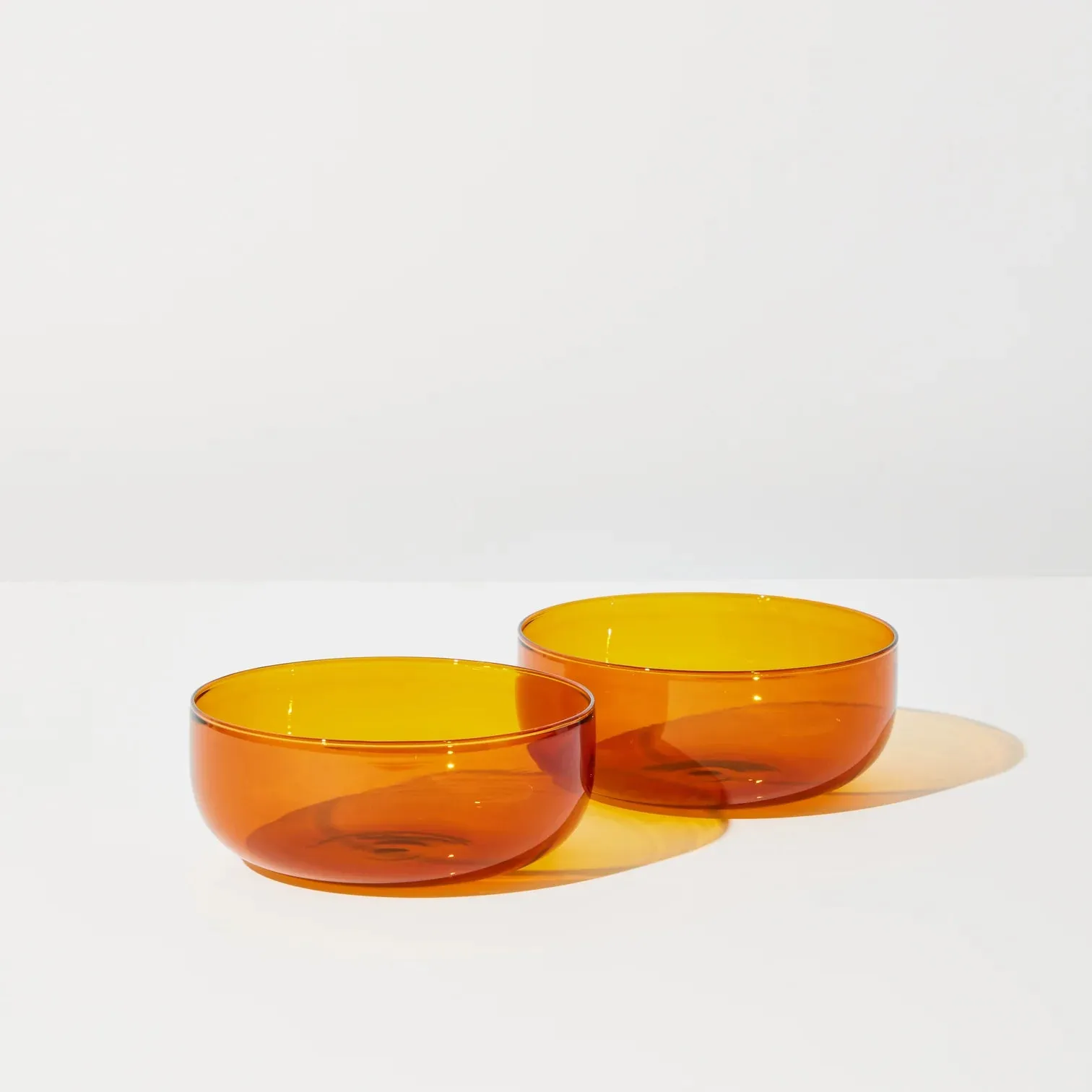 NUNU Abracadabra Bowls Set 2 AMBER