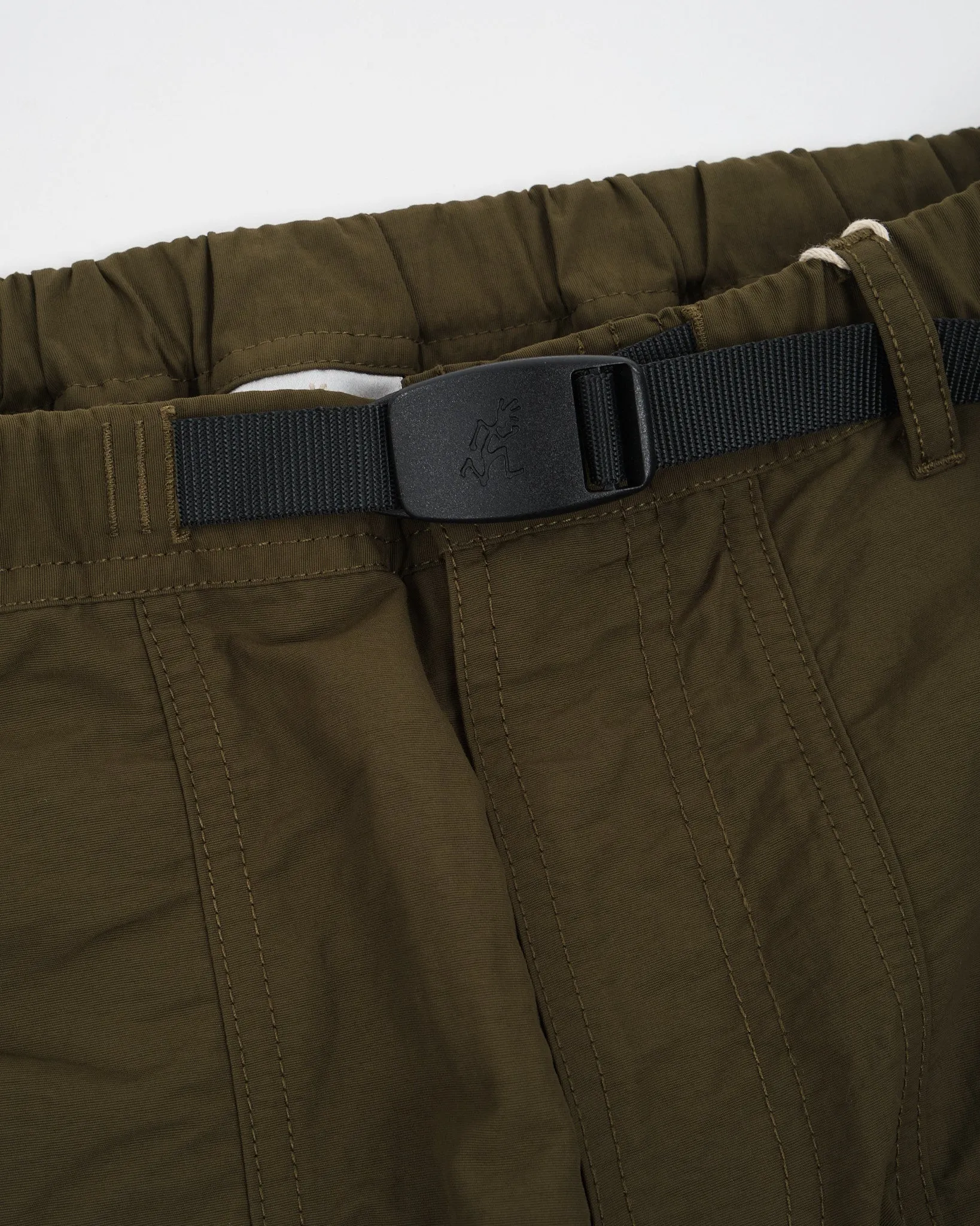 Nylon Tussah Convertible Pant Deep Olive