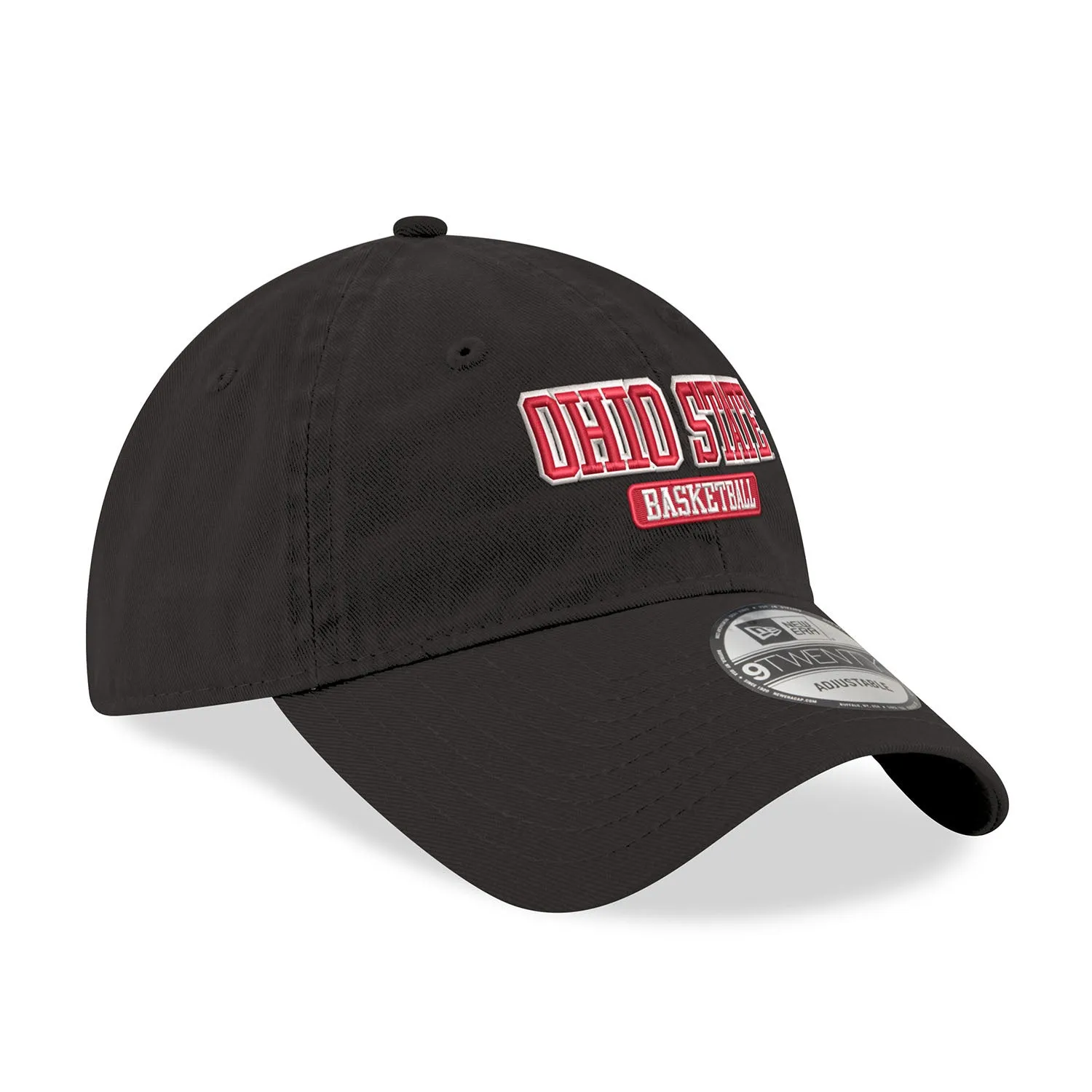 Ohio State Buckeyes Basketball Black Adjustable Hat