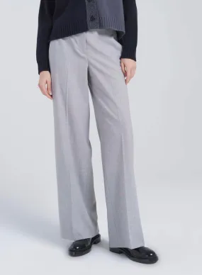 PANTALONI IN LANA STRETCH